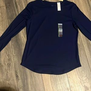 No Boundaries Dark Navy Crew Rib Tee